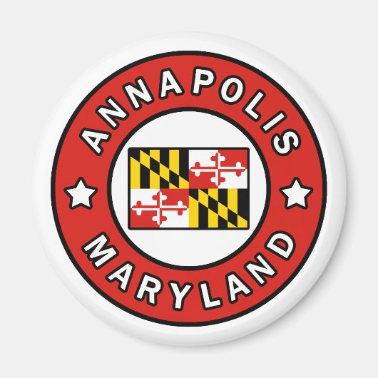 Annapolis Maryland Magneet (Voorkant)