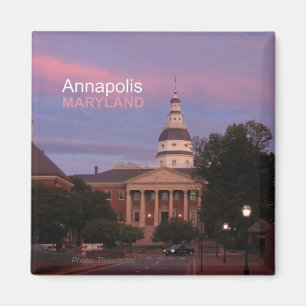 Annapolis Maryland State House Fridge Magnet Magneet