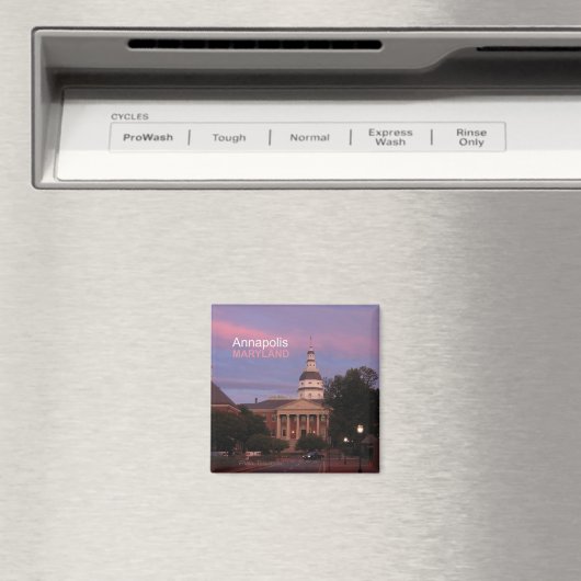 Annapolis Maryland State House Frigo Magnet (In Situ (Lave-vaisselle))