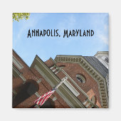 Annapolis, MD, aimant du palais de justice (Devant)