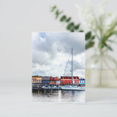 Annapolis Md - City Dock Briefkaart (Staand voorkant)