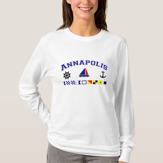 Annapolis, MD T-shirt (Voorkant)