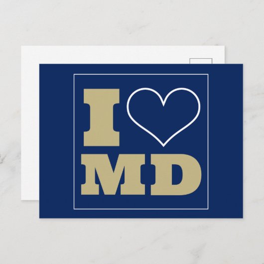 Annapolis (MD) Tailgate Invitation Briefkaart (Voorkant / Achterkant)