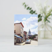 Annapolis MD winkels op Maryland Avenue Briefkaart (Staand voorkant)