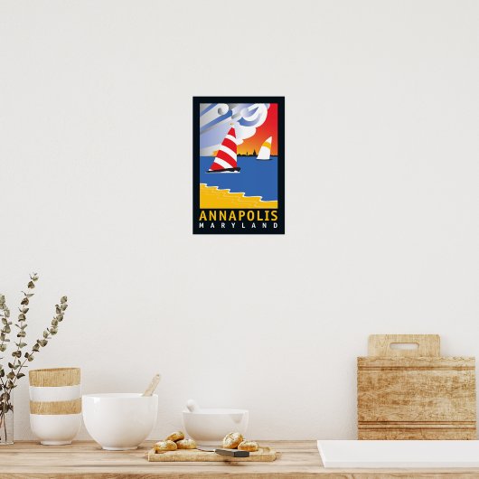Annapolis, woensdag om 12.00 uur poster (Keuken)