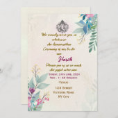 Annaprashan Ceremony Invitations (Devant / Derrière)