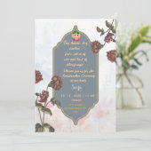 Annaprashan Ceremony Invitations  Kaart (Staand voorkant)