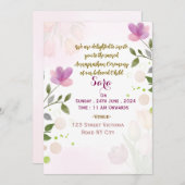 Annaprashan Ceremony Invitations Kaart (Voorkant / Achterkant)