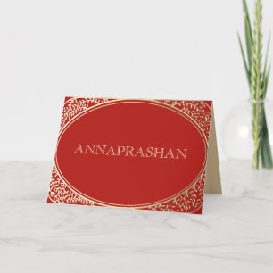 Annaprashan Eerste Rijst Ceremonie