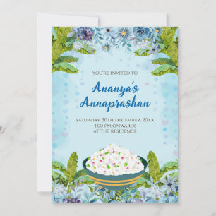 Annaprashan uitnodiging & Digitale rijstceremonie 