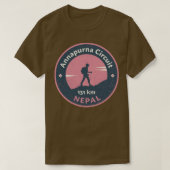 Annapurna Circuit Nepal T-shirt (Design voorkant)