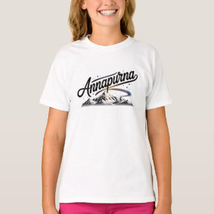 Annapurna Nepal voor reizende liefhebbers T-shirt