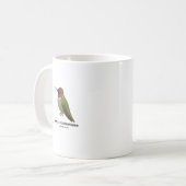 Anna's Hummingbird - Birds of California Mug (Devant gauche)