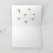 Anna's Hummingbird Moederdag Card Kaart (Binnen)