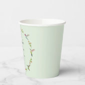 Anna's Hummingbirds baby Shower Papieren Bekers (Links)