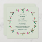 Anna's kolibries kaart (Voorkant / Achterkant)