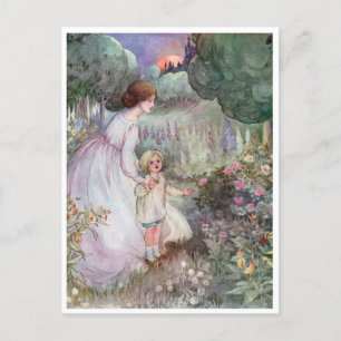 Anne Anderson Kind en Moeder Briefkaart