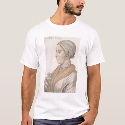 Anne Boleyn (1507-36), gegraveerd door Francesco B T-shirt (Voorkant)