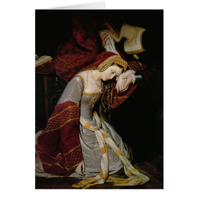 Anne Boleyn dans la tour, détail, 1835 (Devant)