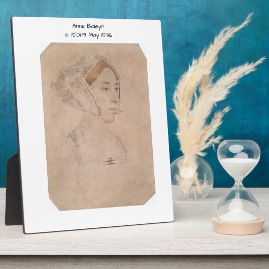 Anne Boleyn Fotoplaat (Zijkant)