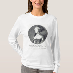 Anne Boleyn, geëtst door Wenceslaus Hollar, 1649 T-shirt