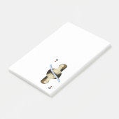 Anne Boleyn-kaart Post-it® Notes (Schuin)