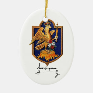 Anne Boleyn Ondertekening en wapenstilstand Keramisch Ornament