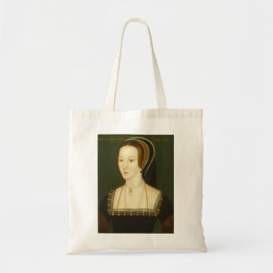 Anne Boleyn Second Wife van Henry VIII Portrait Tote Bag