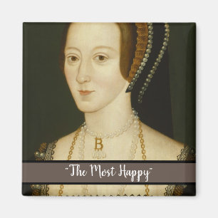 Anne Boleyn's Motto op een Magnet Magneet