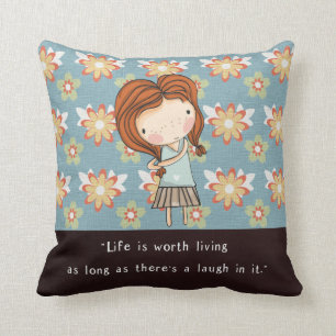 Anne Classic Literature Quote Neursery Kussen