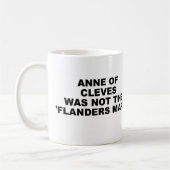 Anne de Cleves Mug (Gauche)