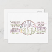 Anne & Gilbert Briefkaart (Voorkant / Achterkant)