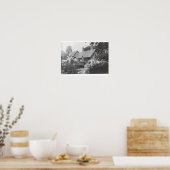 Anne Hathaway's huisje Poster (Keuken)