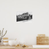 Anne Hathaway's huisje Poster (Keuken)