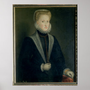Anne of Austria, koningin van Spanje Poster