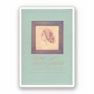 Anne of Green Gables ( boekomslag, 1908) Sticker