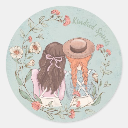 Anne of Green Gables Kindred Spirit sticker (Voorkant)