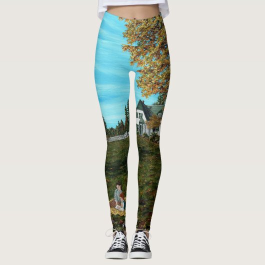 Anne of Green Gables"Kindred Spirits "Leggings Leggings (Voorkant)
