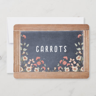 Anne of Green Gables Krijtbord Menu/Plaats Kaart