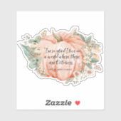 Anne of Green Gables Oktober citeert Sticker (Vel)