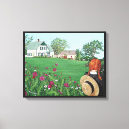 Anne of Green Gables, PEI: "Op zoek naar liefde" Canvas Afdruk