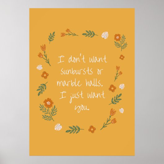 Anne of Green Gables Quote Poster (Voorkant)