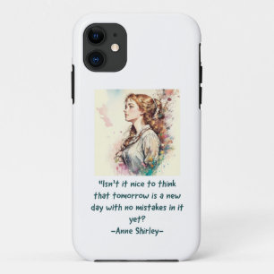 Anne of Green Gables waterverf print iPhone 11 Hoesje