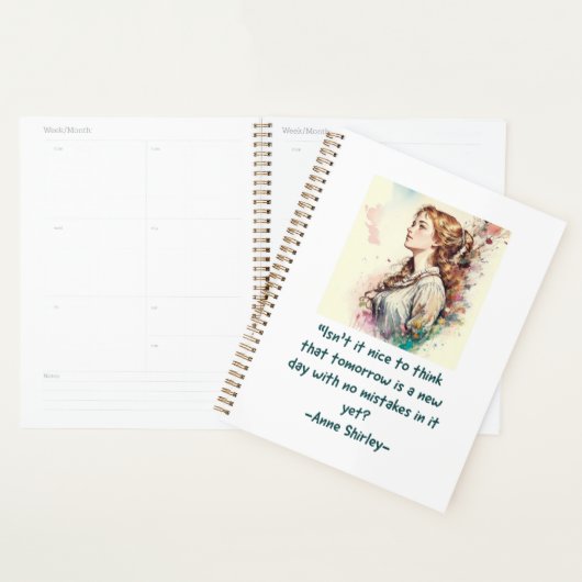 Anne of Green Gables waterverf print Planner (Display)