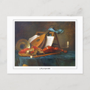 Anne Vallayer-Coster #10 - Carte postale d'art