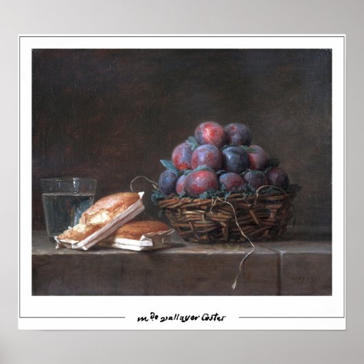 Anne Vallayer-Coster Zedign Poster d'art #4 (Devant)