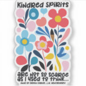 Anne van Green Gables Kindred Spirits Sticker (Voorkant)