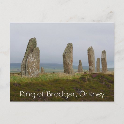 Anneau de carte postale Brodgar (Devant)