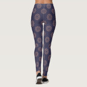 anneau de fleurs leggings (Dos)