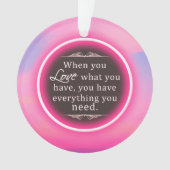 Anneau de Noël rose (devant)